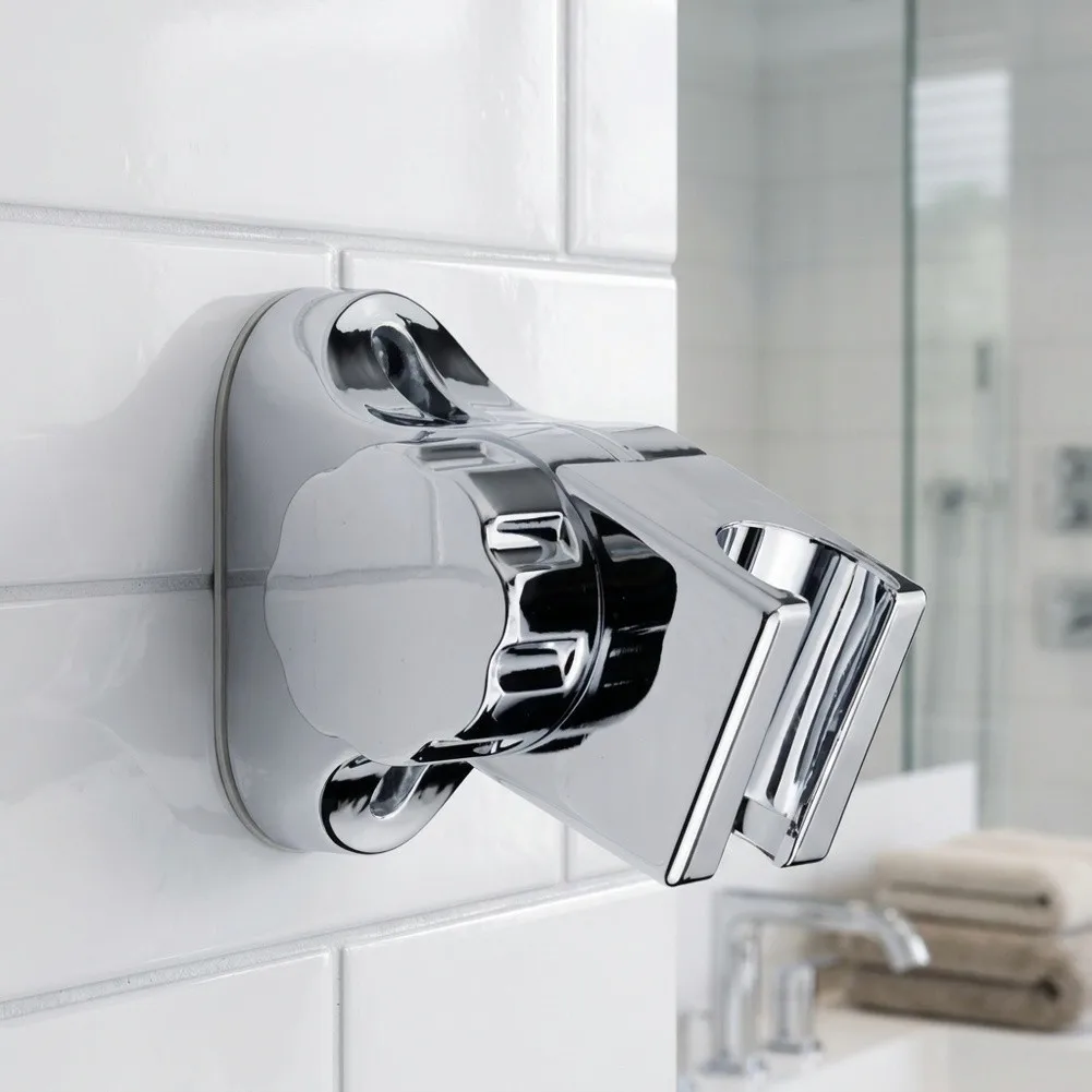 ABS Shower Nozzle Holder with Strong Backing Adjustable Angle for Custom Water Jet Direction in Humid Environments