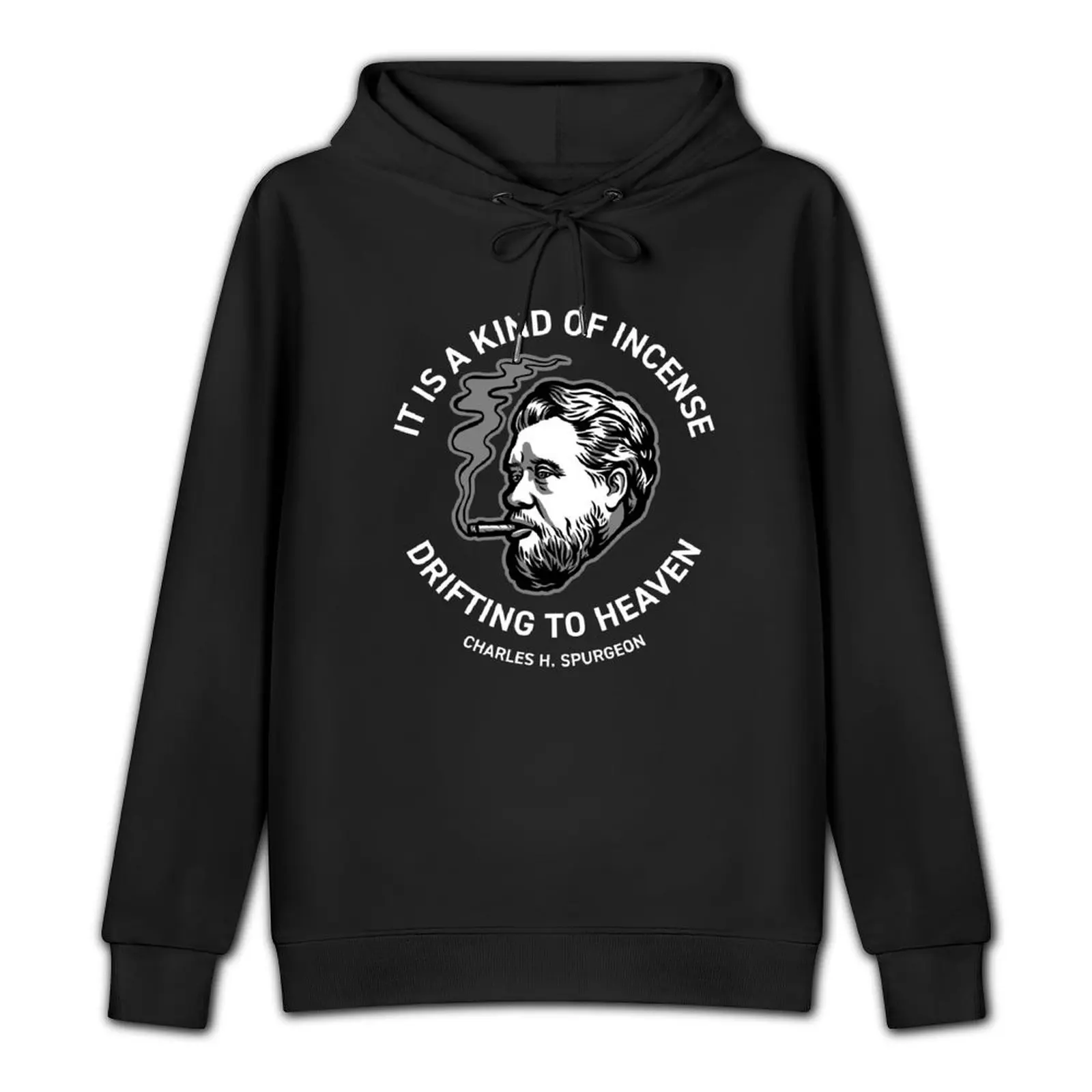 Spurgeon Cigar Quote Pullover Hoodie autumn jacket men men wear men's sweat-shirt set japanese style new in hoodies and blouses