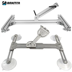 Foldable Bracket For Telescopic Linear Actuator Aluminum Alloy/Stainless Steel Stand with Suction Cup Adjustable Angle Portable