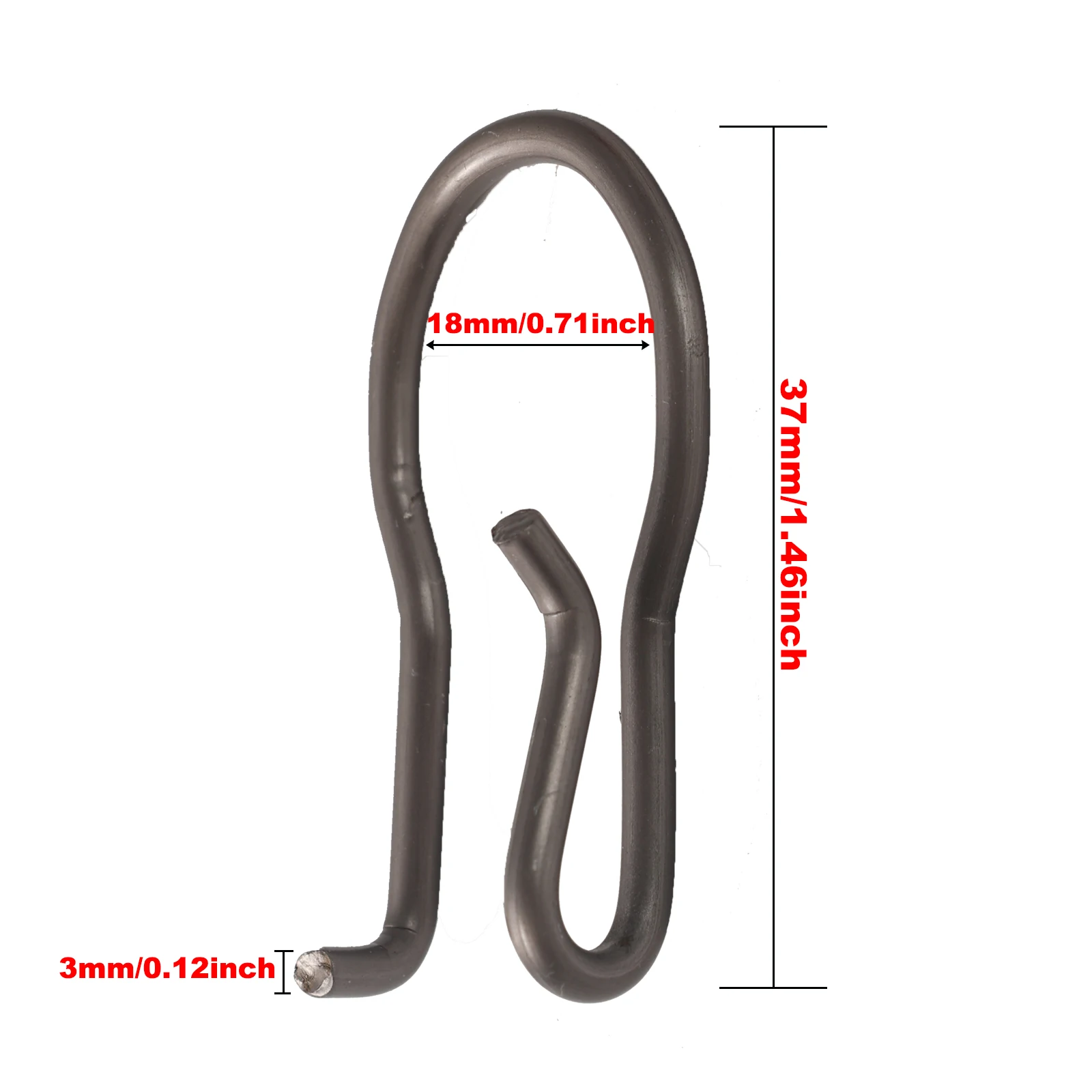 18307620323 Electronic Exhaust Actuator Flap Valve Spring Clip Fixing Bow Rattling Fix For BMW 1 2 3 4 5 6 7 SERIES X1 X2 X5 X6