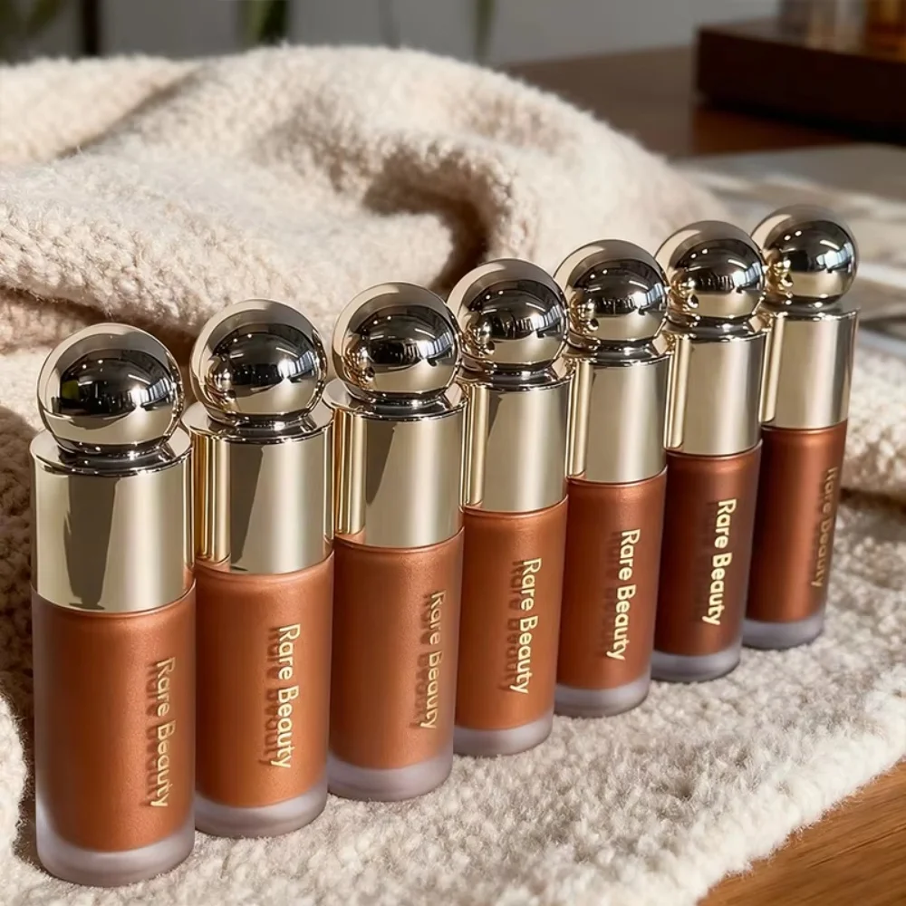 Barra de Bronceador 3D para Contorno Facial Rare Beauty, Sombra Natural para Nariz de Larga Duración, Resistente al Agua, Iluminador Facial