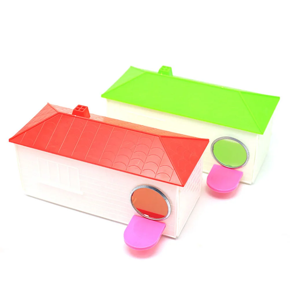 

Bird Nest For Parrots Small Colorful Plastic Pet Bird Home Durable Easy Supplies Parrot