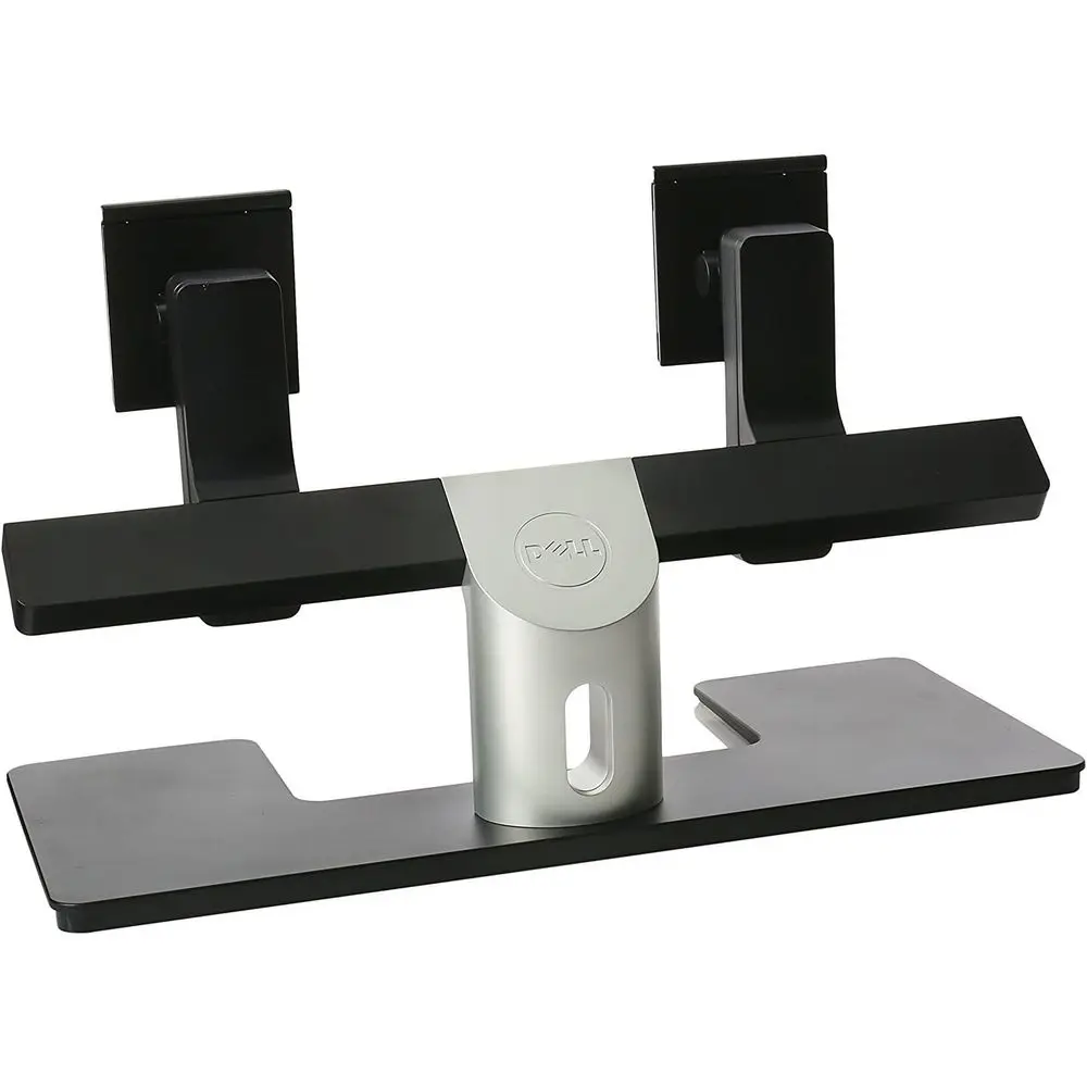

Dual Monitor Stand, 5TPP7 Model, Black/Silver Finish