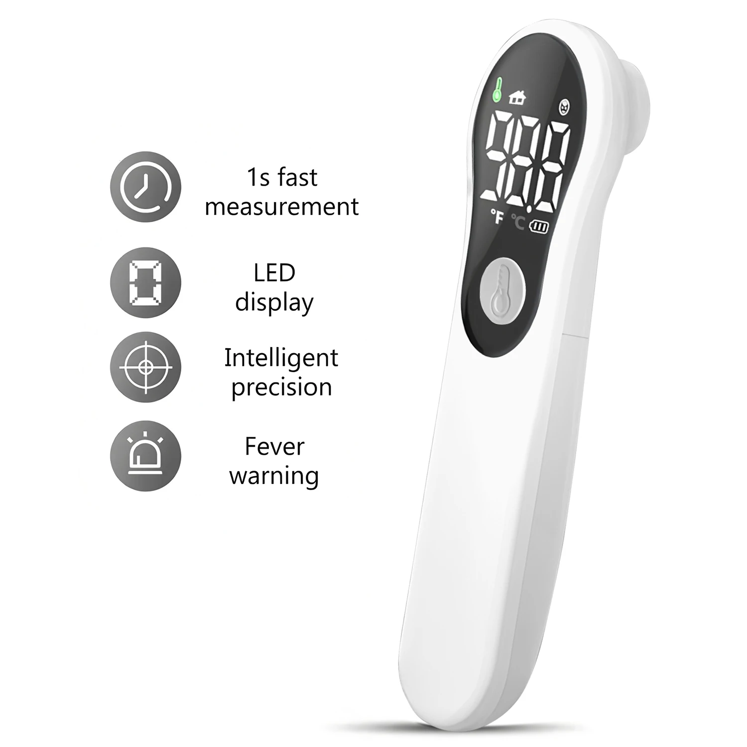 Forehead Digital Thermometer LED Non Contact Infrared Medical Thermometer Body Temperature Fever for Baby Adults