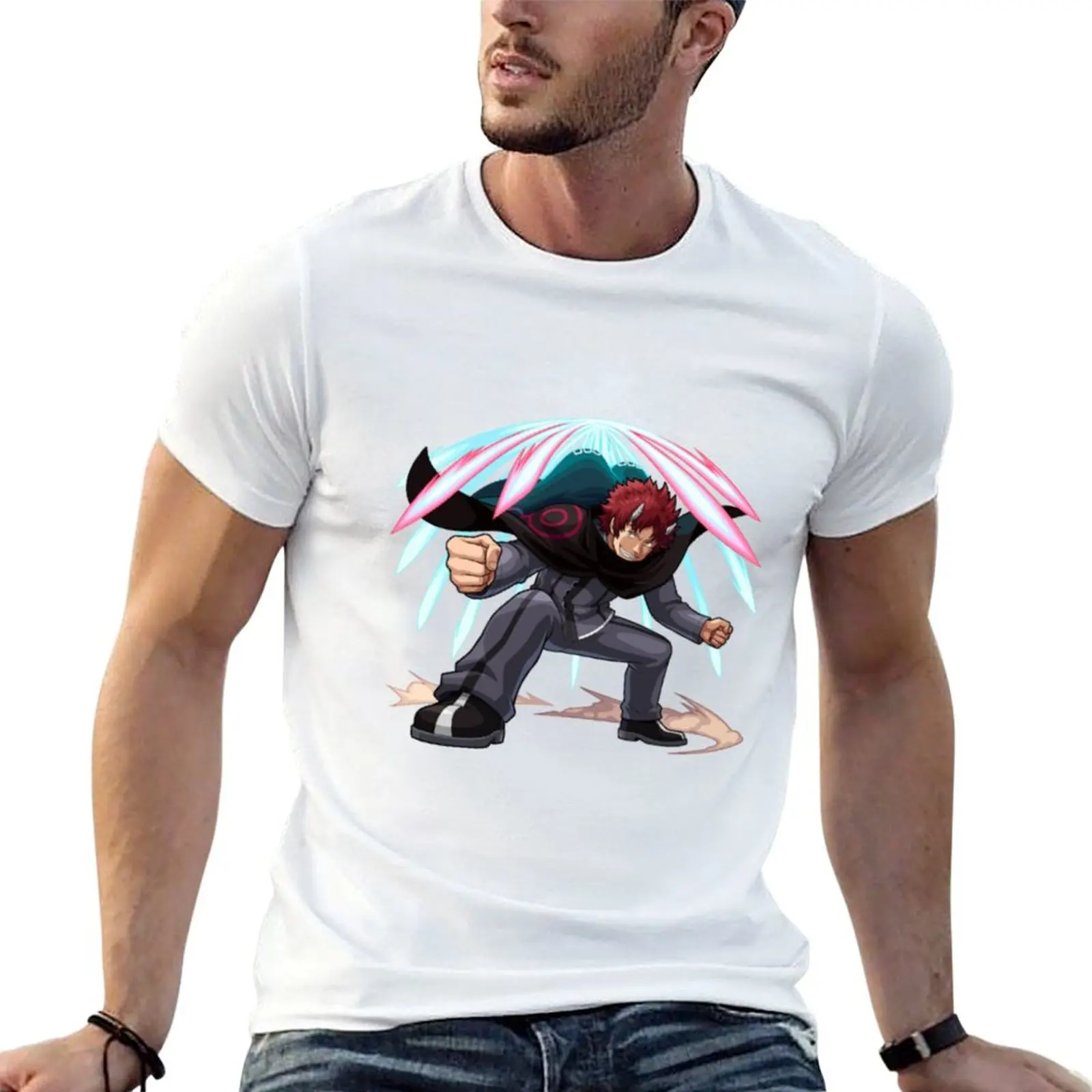 Copy of world trigger T-Shirt Basic Comfort Fit T-Shirt for Men