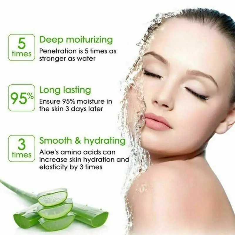 Aloe Vera Cream Face Moisturizing  Repairing Brightening Facial Skin Care