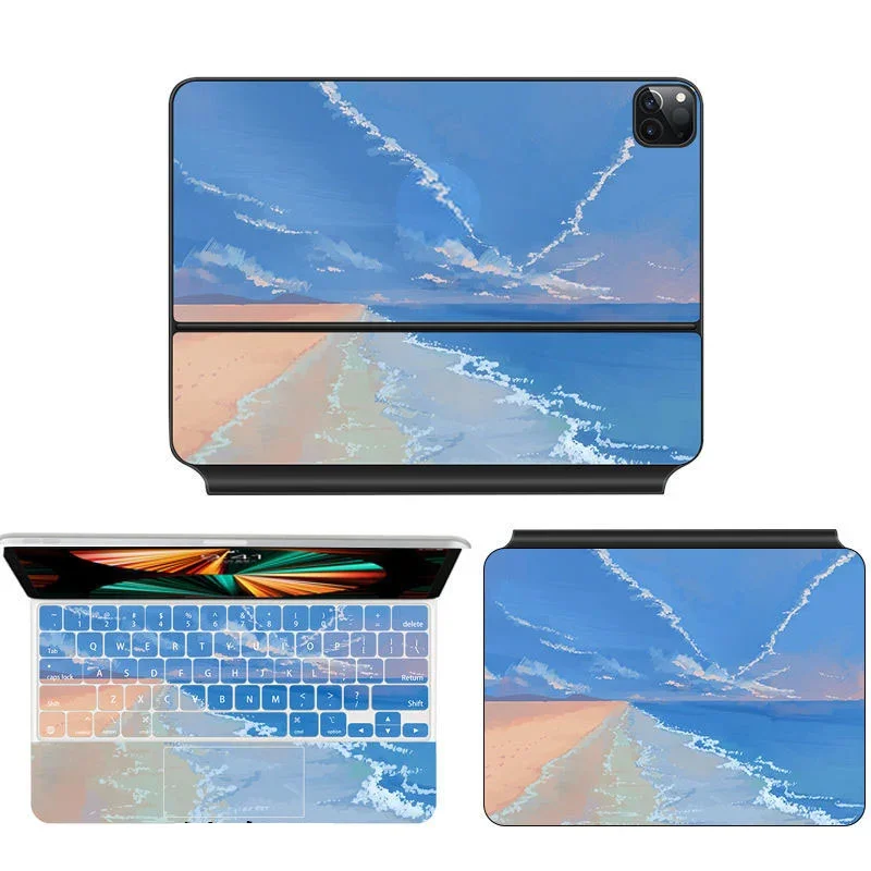 DIY Protective Painted Vinyl Sticker Skin for Magic Keyboard Cover for Ipad Pro 11/12.9 inch 2020 2021 Waterproof Decal