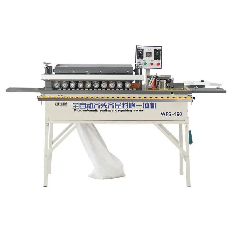 High Speed Full-Function Automatic Edge Banding Machine, Industrial Woodworking Edge Bander for MDF Plywood