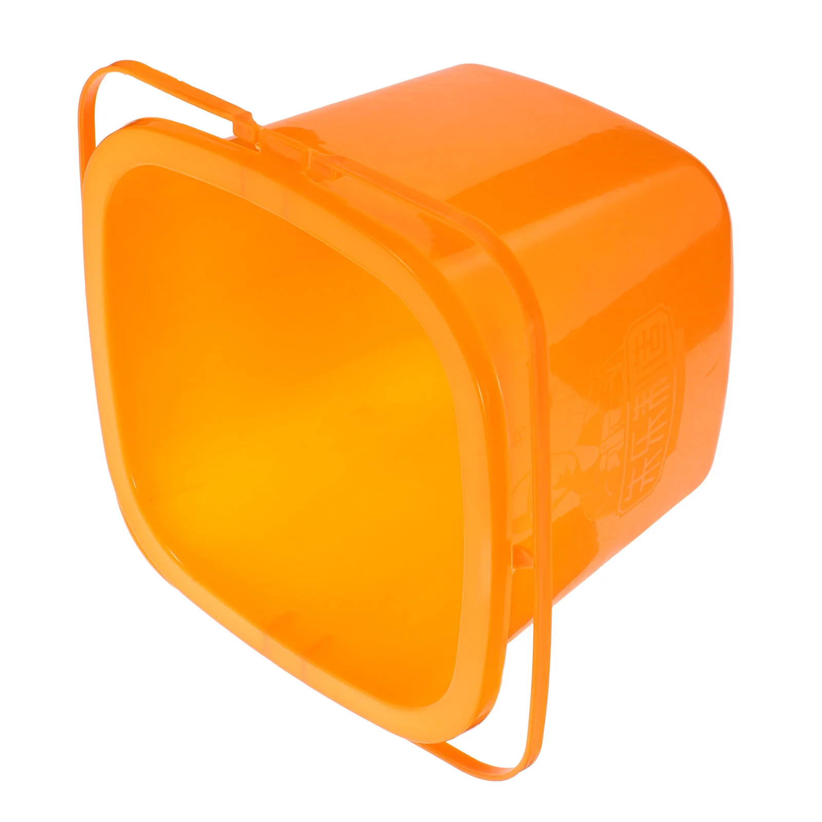 دلو طلاء بلاستيكي صغير متين، حاوية تخزين خفيفة الوزن، مقبض عملي، لوازم منزلية متعددة الأغراض، دلو صغير