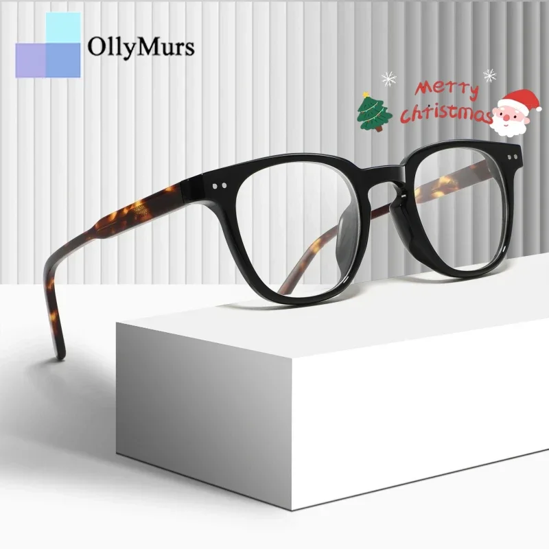 

KIZN Retro Round Men and Women Optical Prescription Anti-reflective Myopia Hyperopia Progressive Formula Eyeglasses 8901