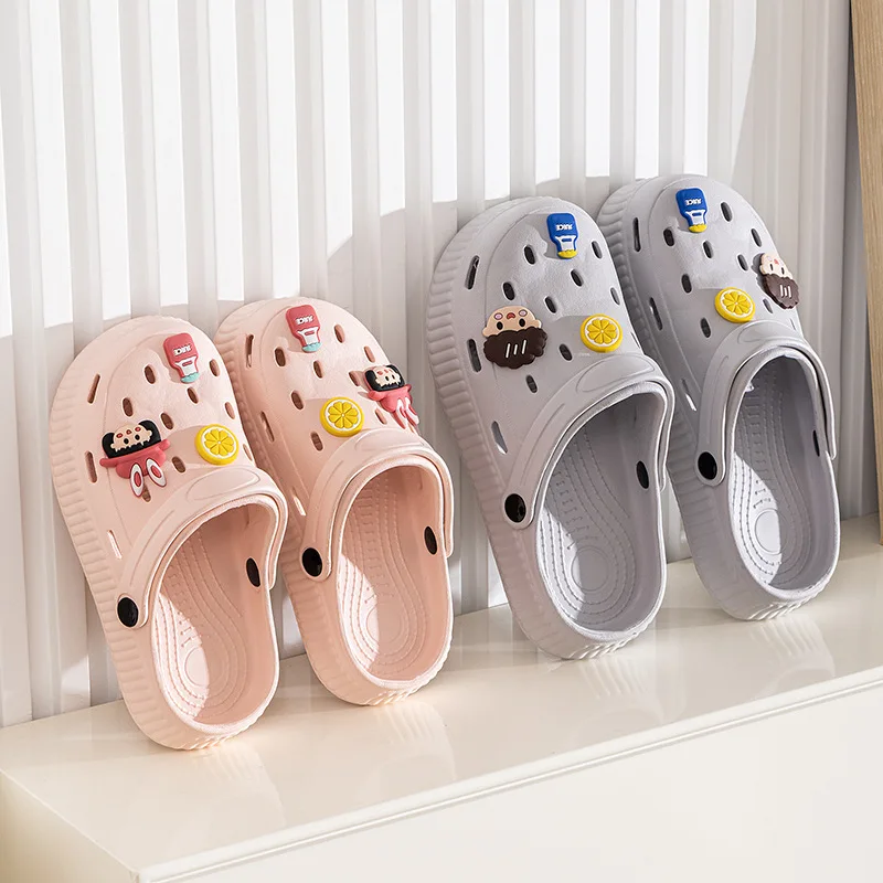 

New Cave Shoes Summer High Heels Thick Bottom Anti slip Couple's and Women's Beach Drifting Shoes