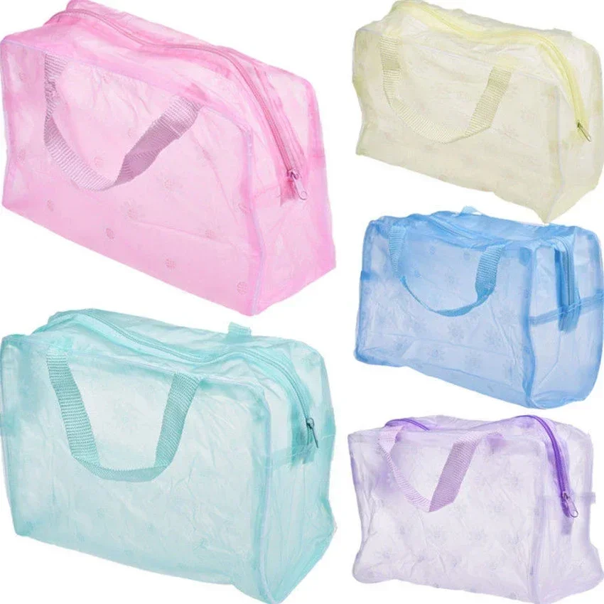 Women's Waterproof Makeup Bag Cosmetic Bags Travel Toiletry Wash Case Handbag Organizer Waterproof Female Storage Make up Cases