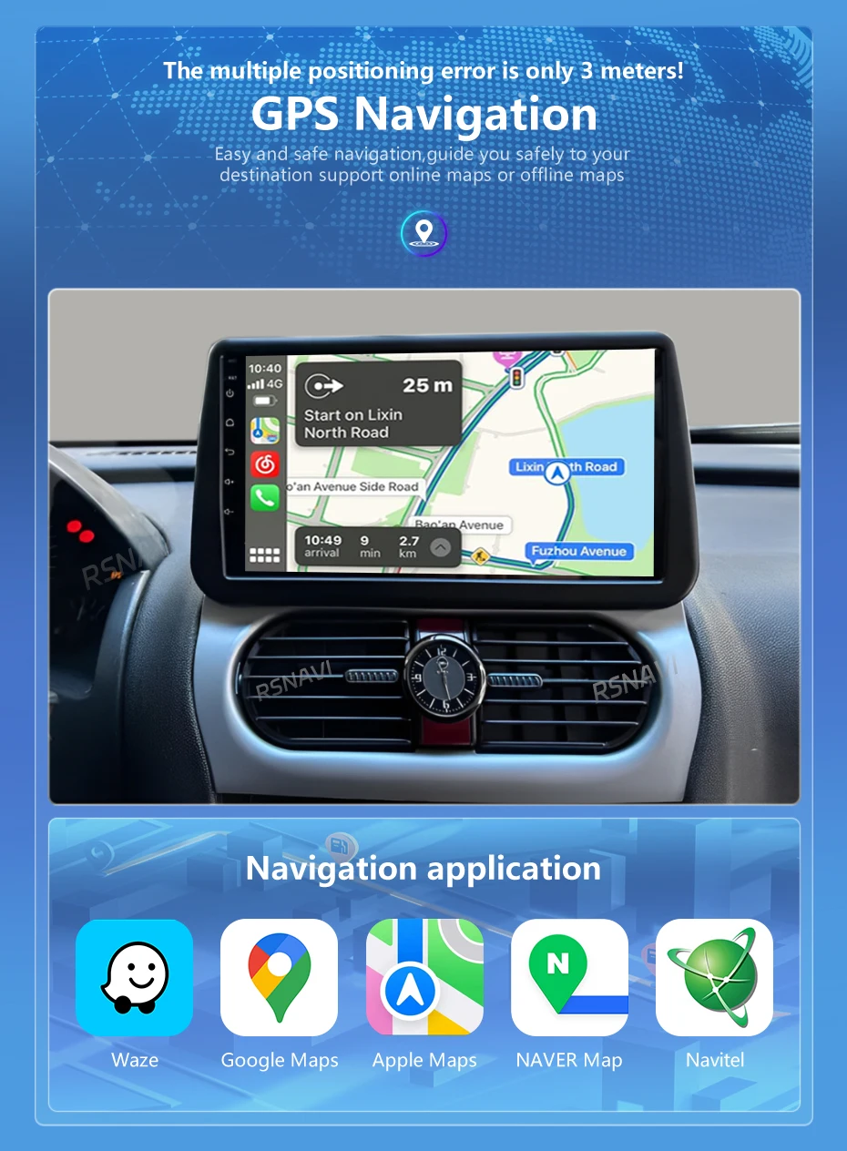 Android 16 Carplay Auto Screen Car Radio Multimedia Player For Opel Combo Corsa Tigra 2001-2011 Autoradio Stereo 2Din Head Unit
