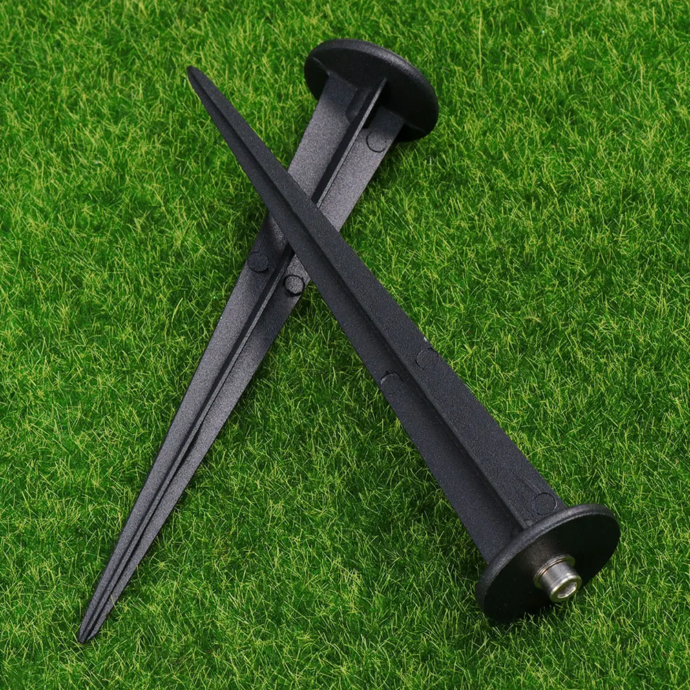 

4Pcs Solar Garden Light Spikes 160mm Aluminum Ground Stakes for Landscape Lighting LED Lawn Decor Tools Outdoor Parties