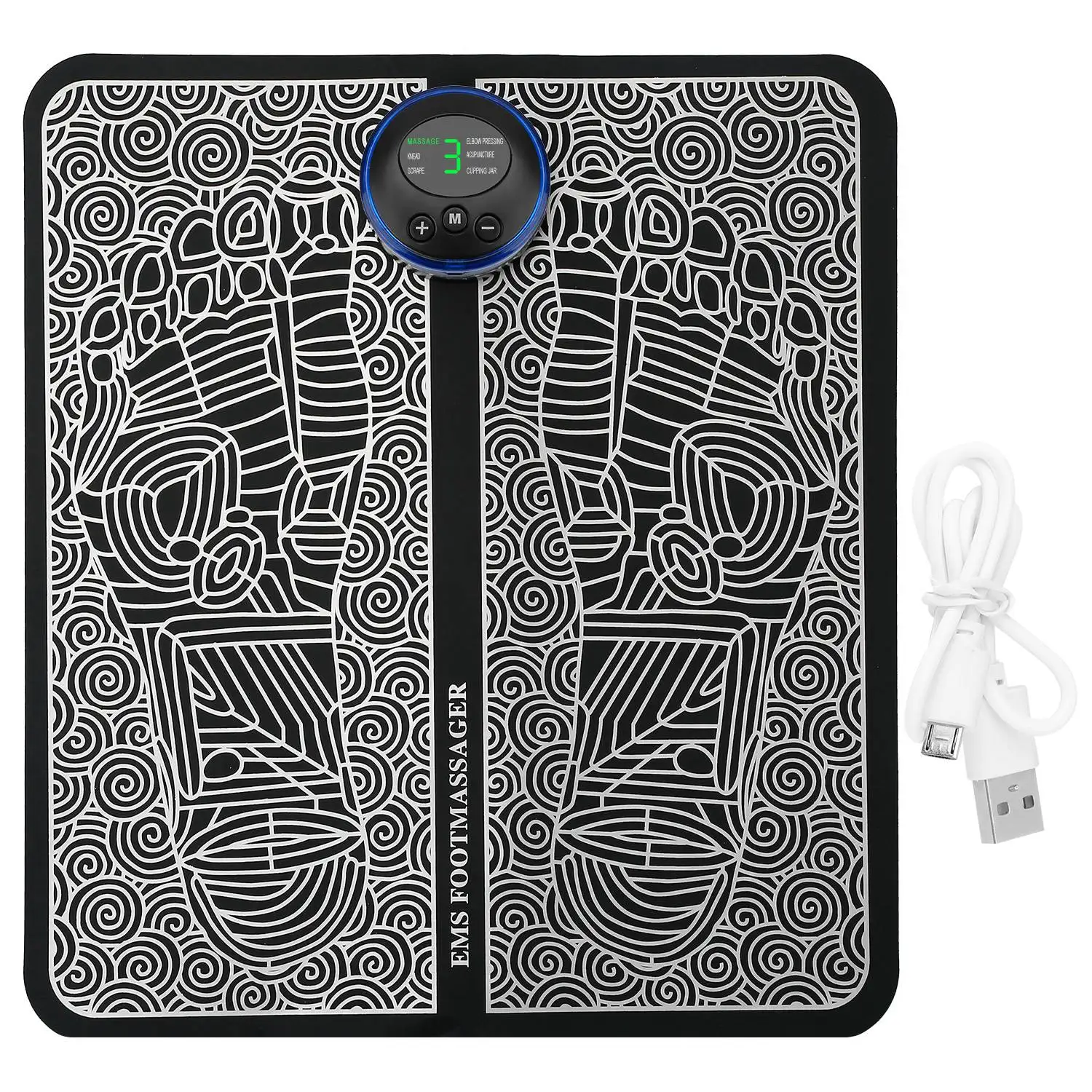 Máquina de masaje de pies, mas - Ems Foot Massager reseña y precio