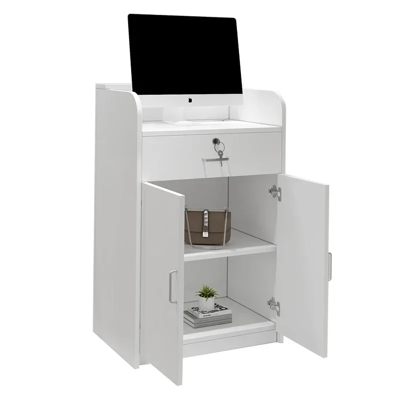

Small Cabinet Clothing Store Cash Register Simple Modern Display Front Desk Bar Counter