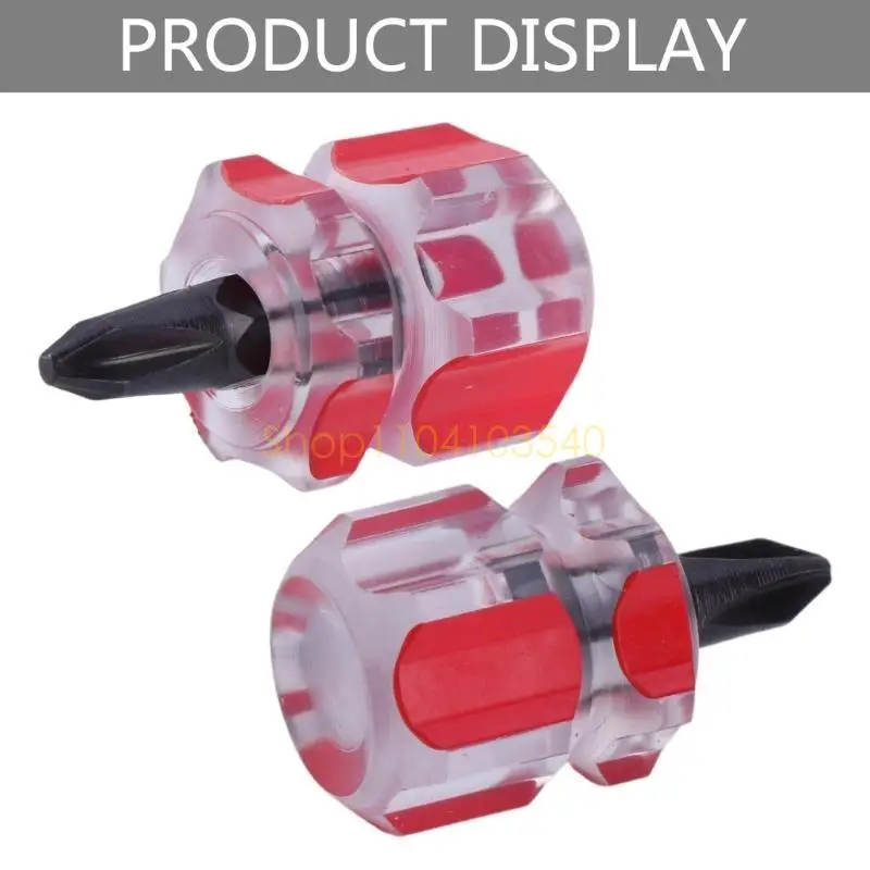 

02DC 1PC Mini Slot Type Anti Slip Bits Screwdriver Repair Tool New