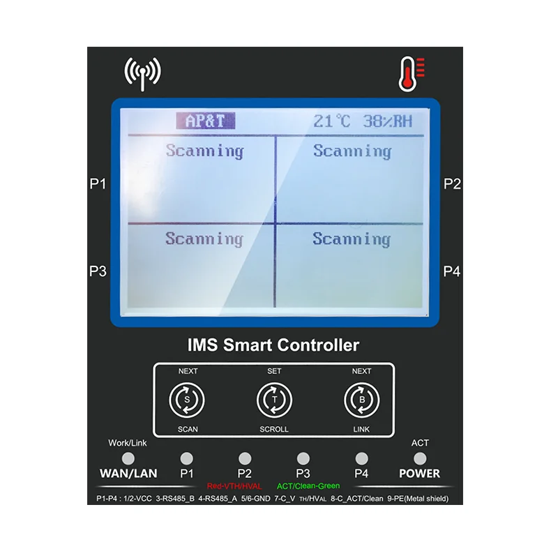 AP-KS9302-1 ESD Descarga antiestática Moni tor Equipo profesional para control de electricidad estática