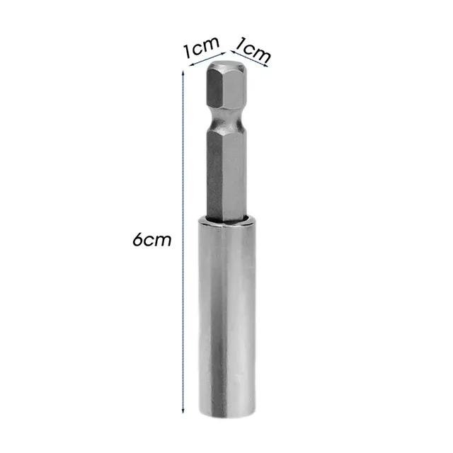 10/1pcs Magnetic Screwdriver Extension Hexagonal Handle Extended Connecting Rod Carbon Steel Screwdrivers Bit Holder Power Tools 6 10/1pcs Magnetic Screwdriver Extension Hexagonal Handle Extended Connecting Rod Carbon Steel Screwdrivers Bit Holder Power Tools 6