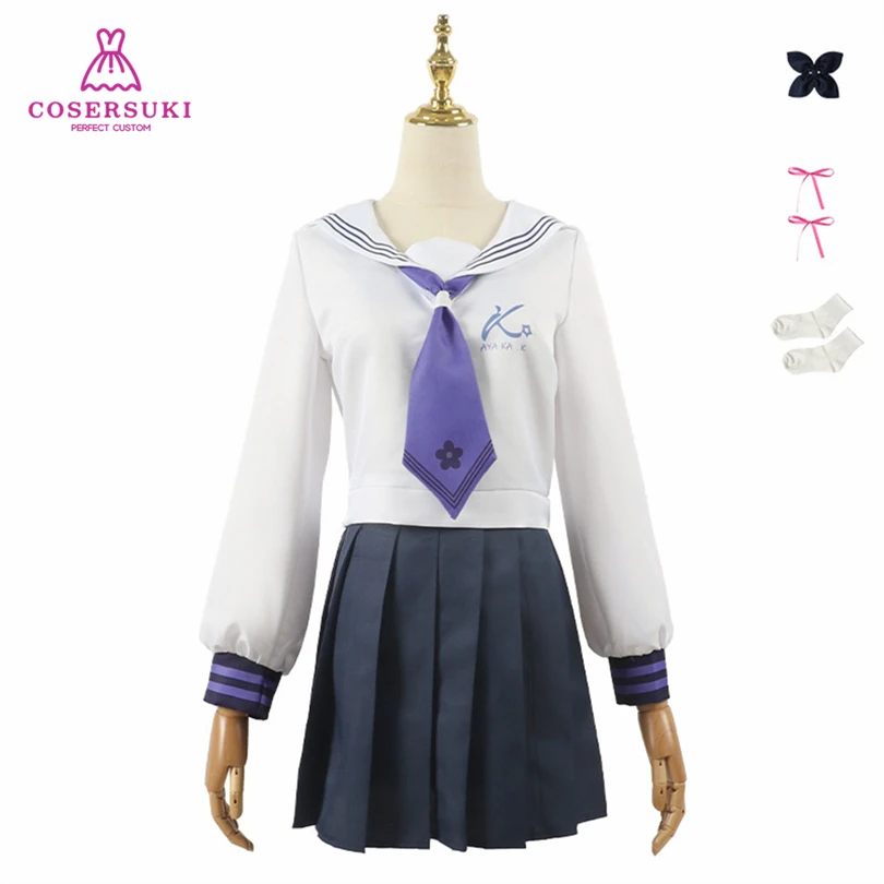 Genshin Impact Inazuma Kamisato Ayaka Kamisato Ayato Cosplay Costumes Clothes , Perfect Custom for You !