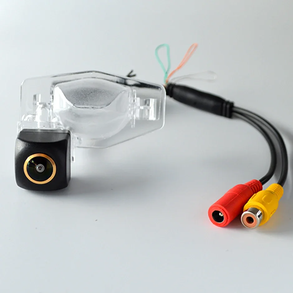 Резервная камера 1700. °   Задний вид с обратным ходом AHD или CVBS P для Honda CRV Odyssey Accord Crosstour FR-V Fit Jazz HRV CRZ CRX нефритовый автомобиль