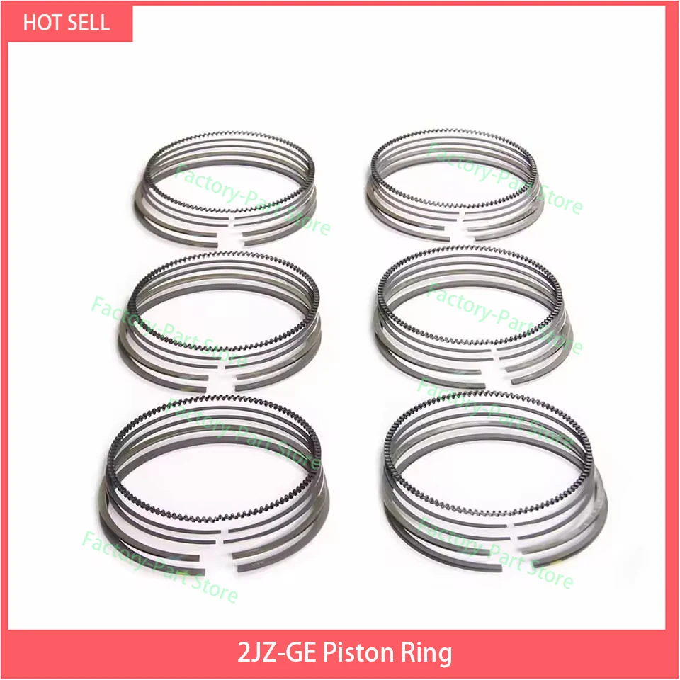 

2JZ-GE Piston Ring 6-Cylinders For Toyota Overhaul Rebuild Kit