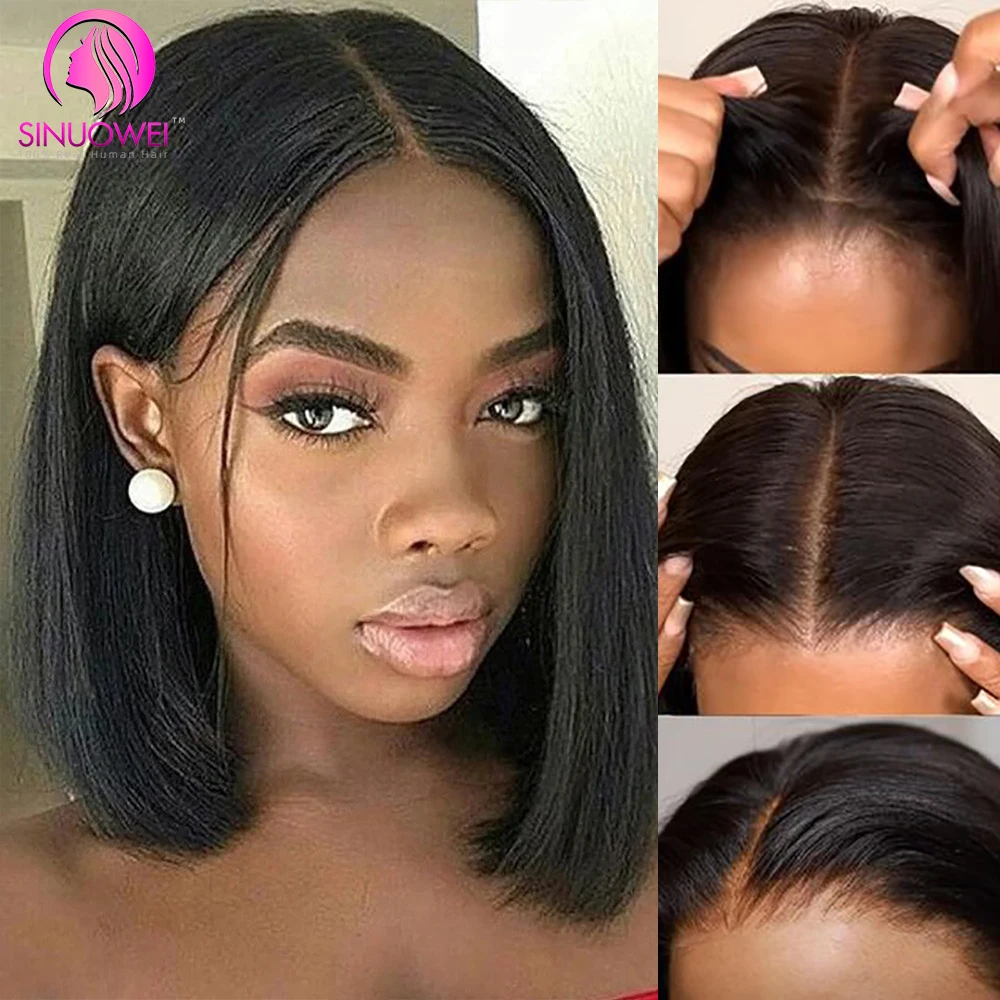 

Bone Straight Bob Wig 13x4 Lace Front Wigs For Women Transparent Lace Front Human Hair Brazilian Bob Wig 100% Human Hair Wigs