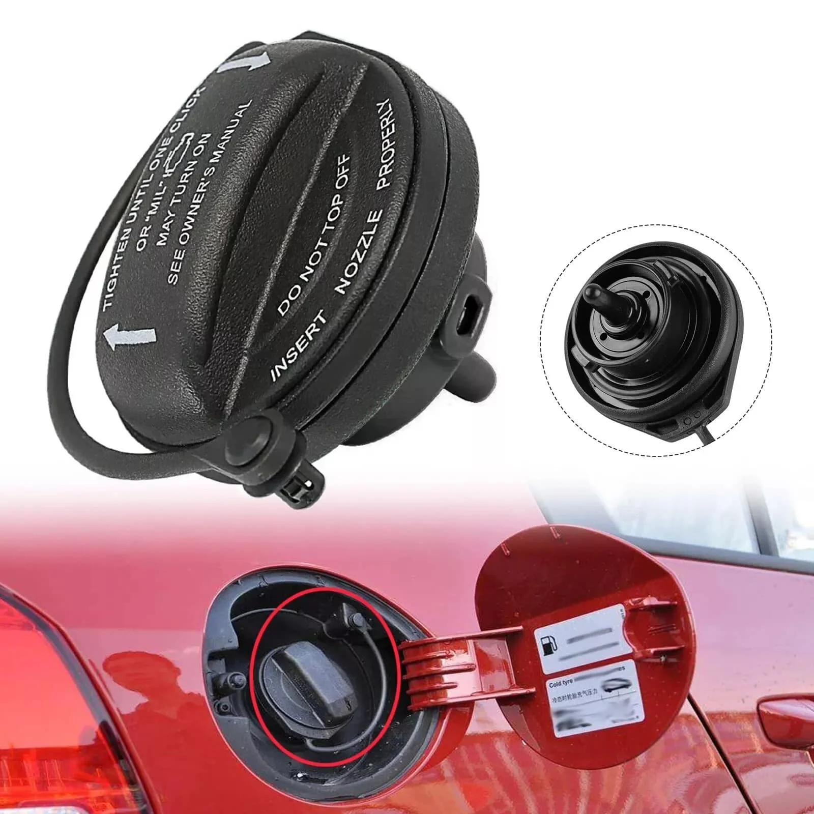 

8K0201550F 8K0201550A Car Fuel Tank Cap Filler Gas Caps Kit 8K0201550N For VW Beetle Jetta GTI Golf Tiguan AUDI B8 A4 A5 A8 Q5