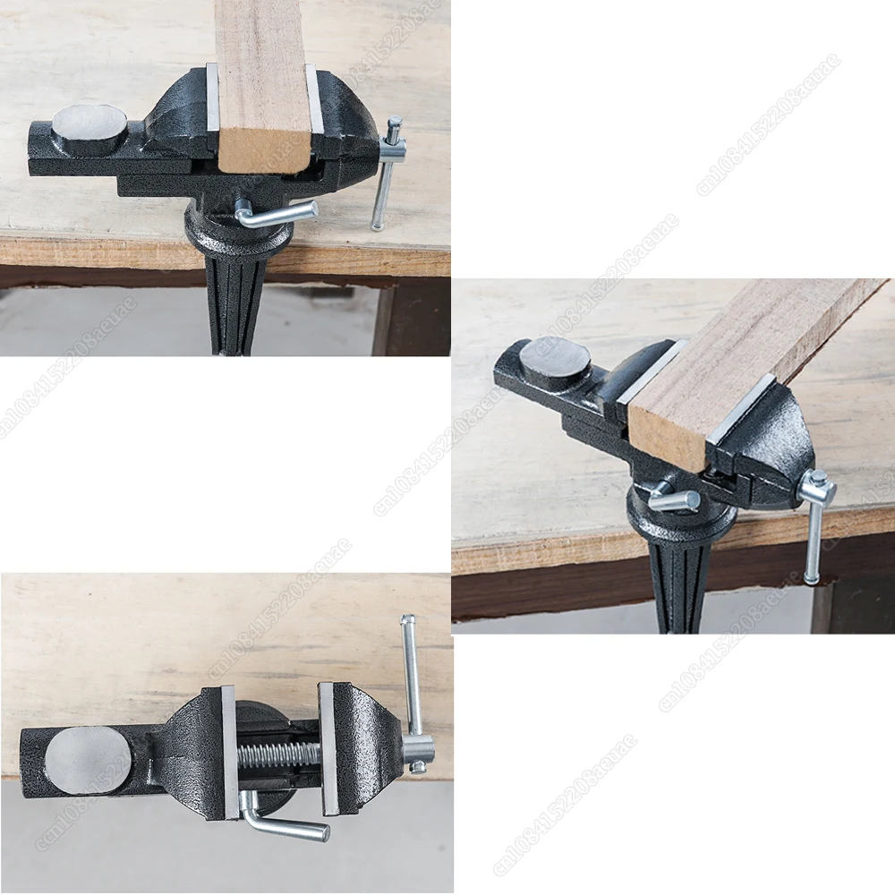 360° Swivel Bench Vise Small Table Pliers Workbench Vise Table Small Multi-functional Household Mini Precision Desktop Table