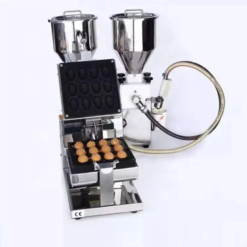 

Walnut Waffle Making Machine Street Food Waffles Donut Bun Ice Cream Burger Press Taiyaki Waffle Maker