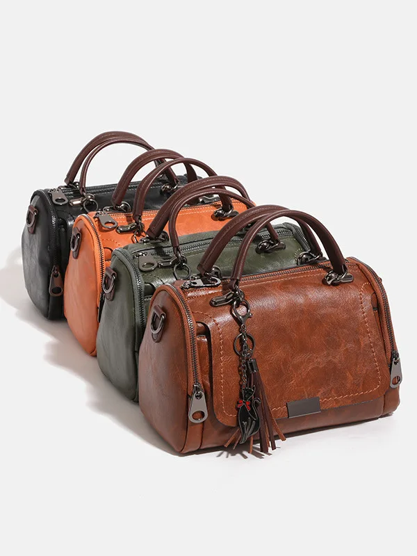 korean-style-retro-easy-fit-single-shoulder-crossbody-boston-w-bag-casual-unisex-fashionable-chest-bag-with-zipper-closure