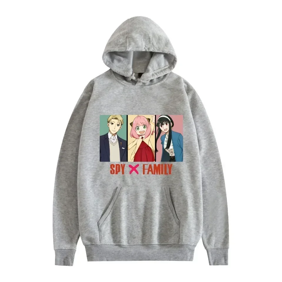 Spy X Family Anime Karakter Gedrukt Hoodie Mode Dameskleding Casual Sport Street Style Trendy Bijpassend Schattig