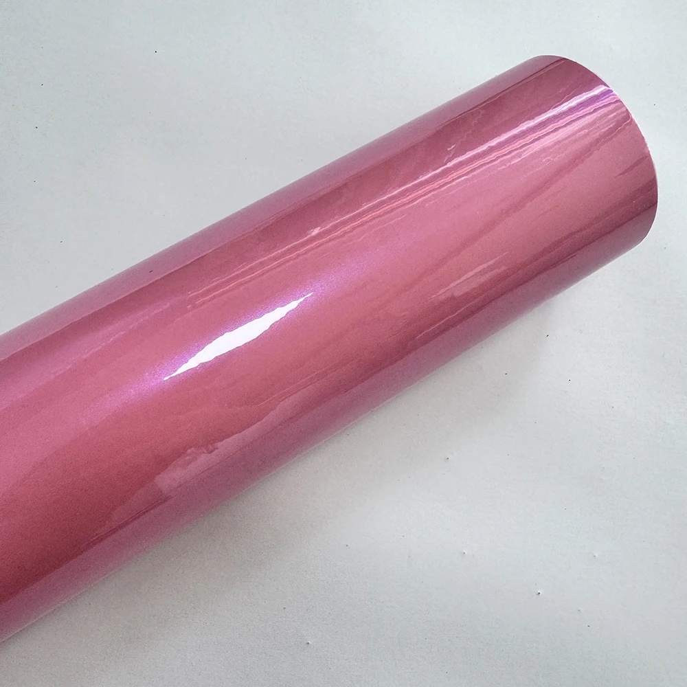 

SUPPER GLOSS DIAMOND PINK BLUE Glossy Chameleon Wrapping Foil DIY Car Body Films Vinyl Car Wrap Sticker Decal Air Release Film
