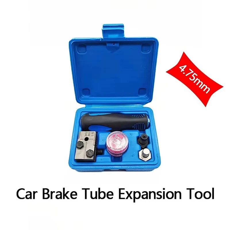 Set da 5 pezzi / Set da 6 pezzi Strumento per svasare il tubo del freno automobilistico Il set di strumenti combinati per riparazioni auto da 4,75 mm