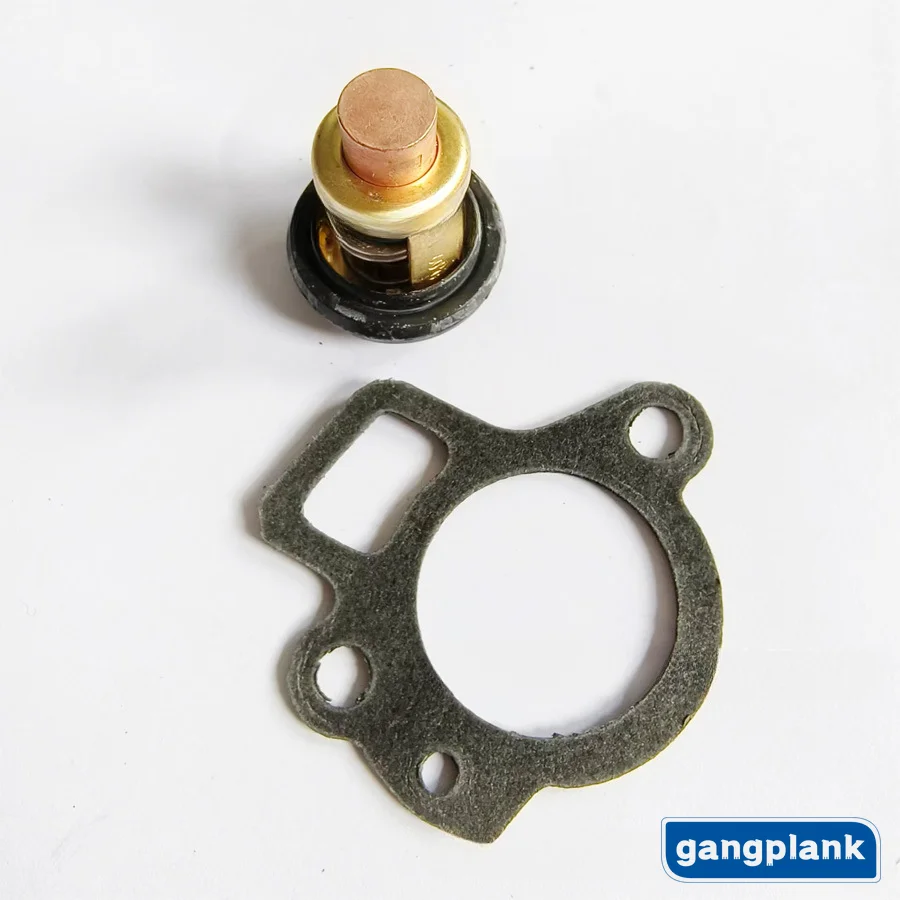 Outboard Motor Thermostat 60 Degrees with Gasket Temperature Rating: 140°F/60°C 4-stroke 8-90 HP