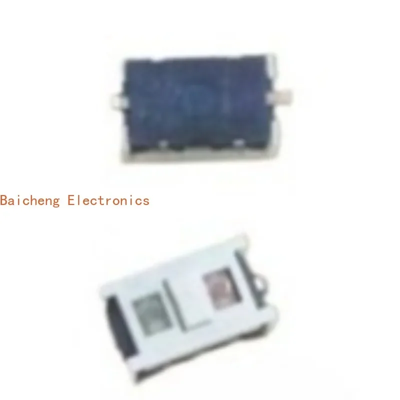 10PCS Equipped with LED orange red dual color light power button, touch micro switch 4 * 6.5 * 2.5