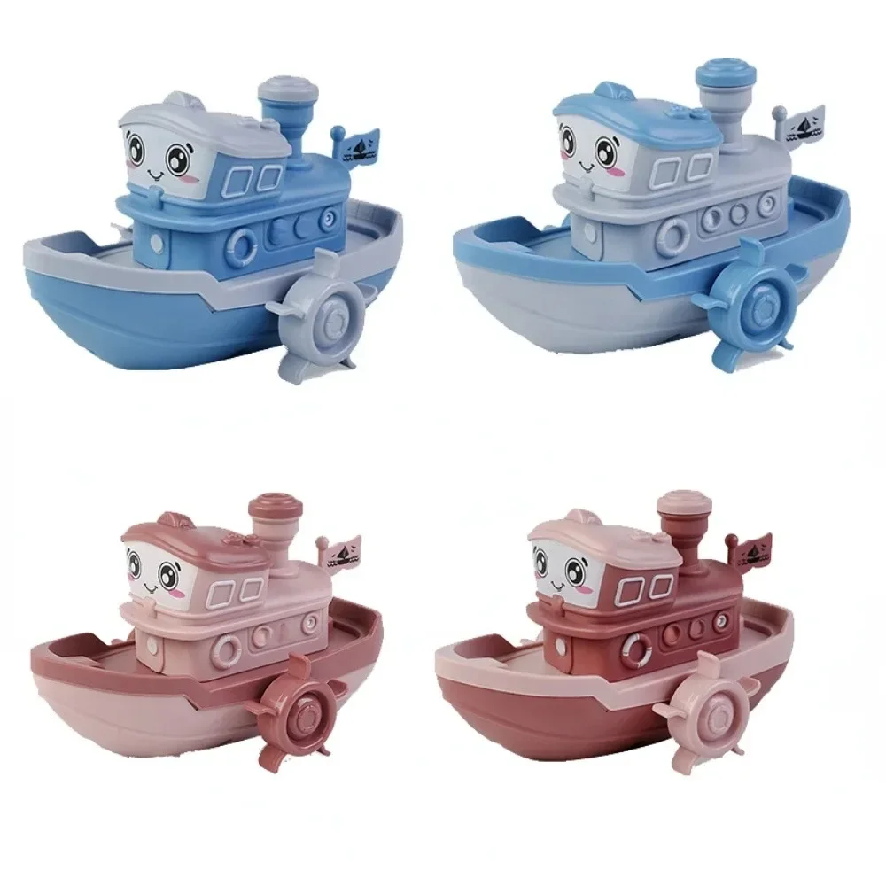 Babybadje Speelgoed Grappige Cartoon Schip Babybadje Uurwerk Zwemmen Strand Opgewonden Speelgoed Waterbad Kinderen Speelgoed Kinderen Geschenken