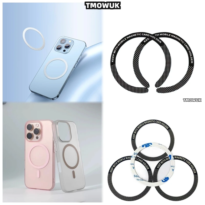 

Fashionable Magsafe Magnetic Sticker Ring For HUAWEI Mate 30 40 50 60 70 X3 X5 P40 P30 Pro RS Nova 9