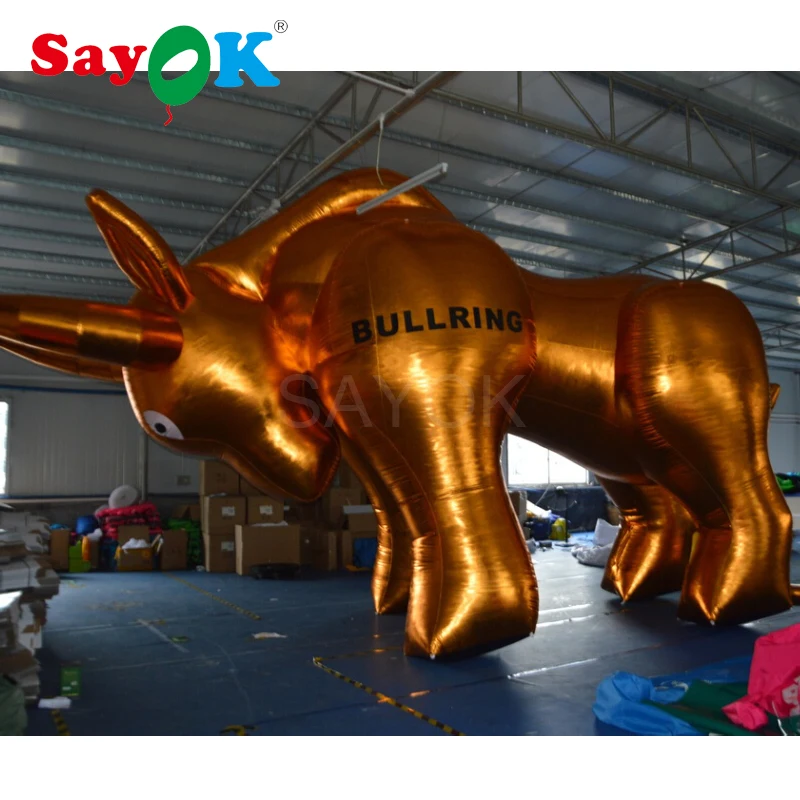 

Sayok Advertising Inflatable Bull Inflatable Ox 4m ( With Blower For Promotion Exhibition