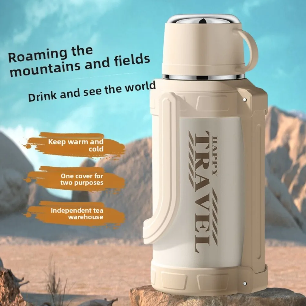 

Портативный термочайник из нержавеющей стали 316, большой емкости для кемпинга, автомобиля и домашнего использования, изолированный контейнер для воды