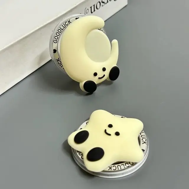 Korea Nette 3d Sterne Mond Für Magsafe Magnetische Telefon Griptok Stehen Für iPhone Universal Zubehör Telefon Halter Ring Unterstützung Grip – Detail 6