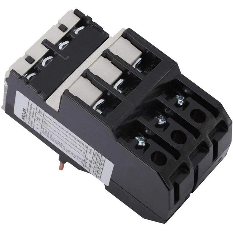 25A Thermal Overload Relay Phase Failure Protection Thermal Overload Relay Temperature Compensation Auxiliary Contact 1NO+1NC