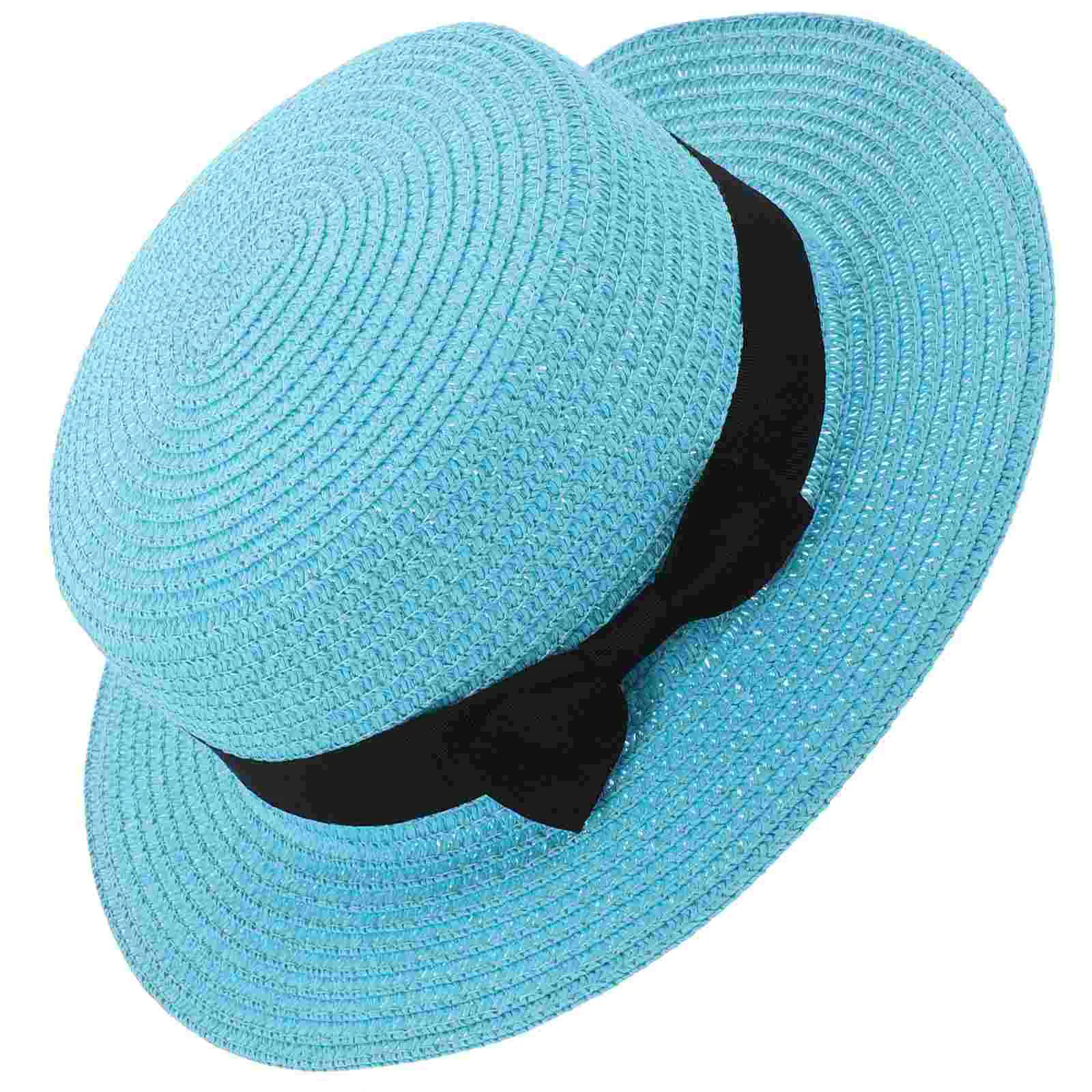 

Foldable to Weave Travel Visor Hats for Women Sun Beach 2700X1600X850CM Summer Straw Bowler