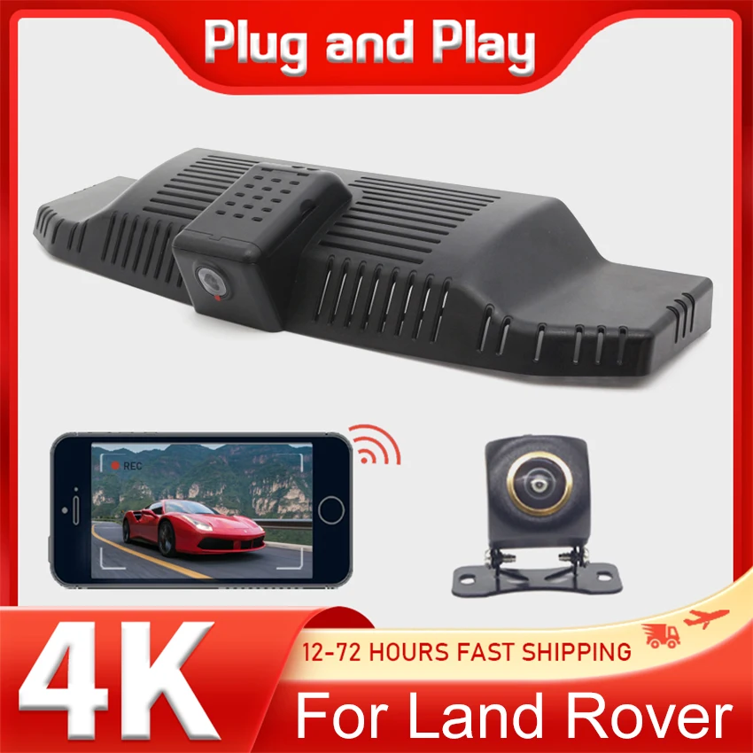 

New! Dash Cam UHD 2160P Car Video Recorder DVR Night Vision for Land Rover Defender L663 2019 2020 2021 2022 2023 2024 Dashcam