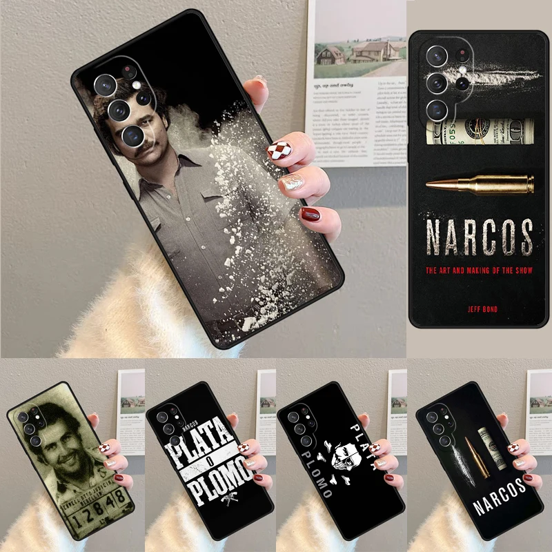 Чехол для телефона Plata O Plomo Narcos Pablo для Samsung Galaxy Note 10 Pro S26 S25 S24 S23 S22 Ultra Plus S21 FE S20, противоударный чехол