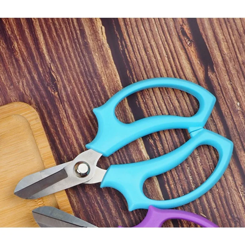 Stainless Steel Garden Pruning Scissors Flower Pruning Scissors Household Garden Fruit Picking Tools