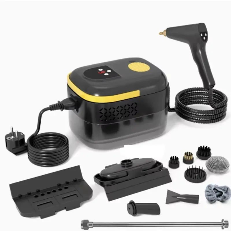 Portable High Pressure Steam Cleaner 120C for Car Interior Kitchen Floor Carpet Deep Cleaning Machine Handheld Sanitizer Tool
