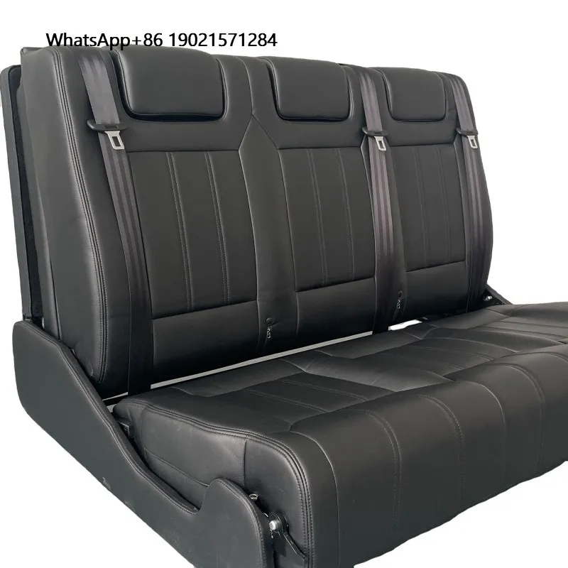 

Factory Supply Sofa Bed Bench Seat/3 Seats Join Together for MINI BUS Luxury VIP Car Van Limousine Seat Adjustable Recliners