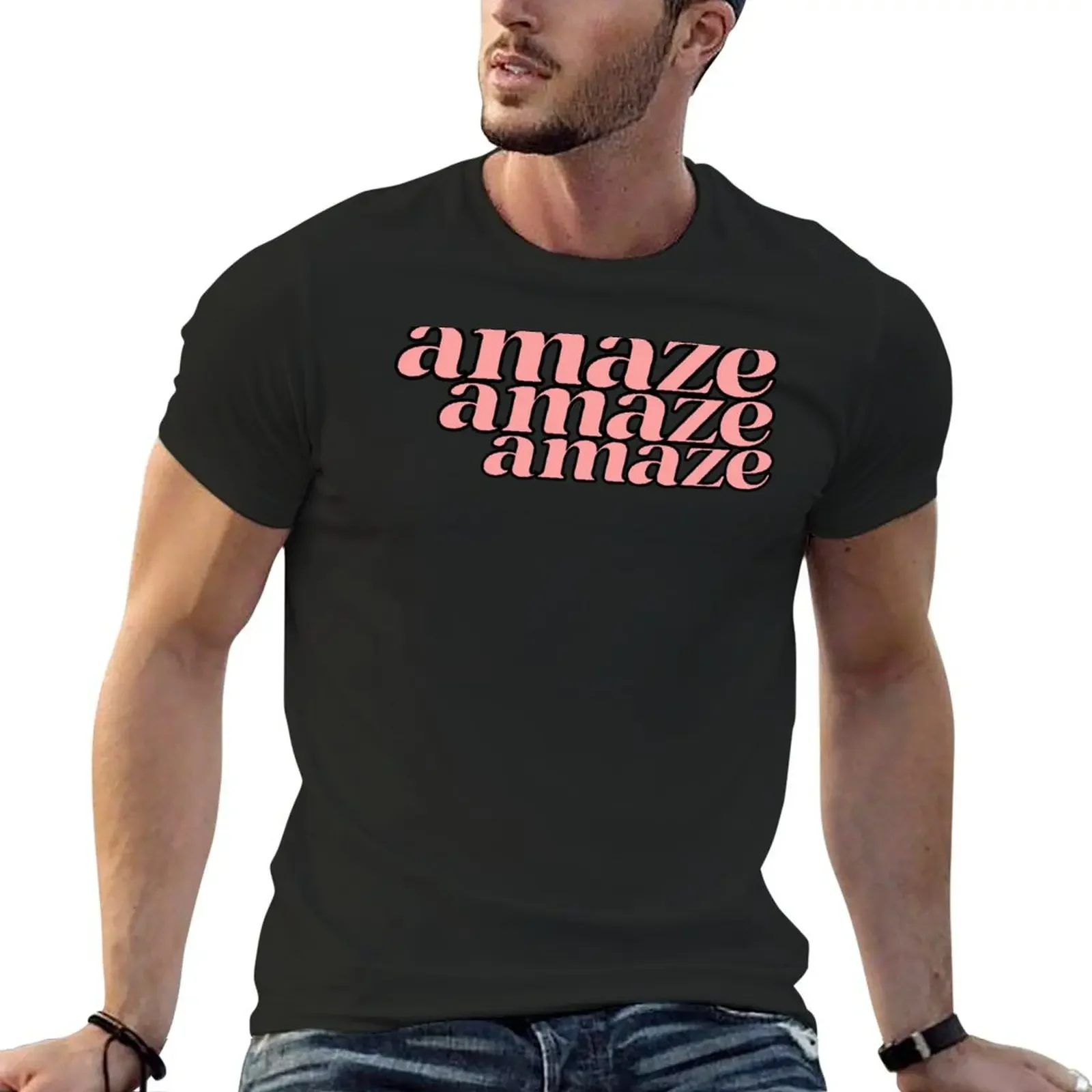 

Project Hail Mary Typography - Amaze T-Shirt cotton graphic tees oversized t shirt vintage anime shirt mens t shirt graphic