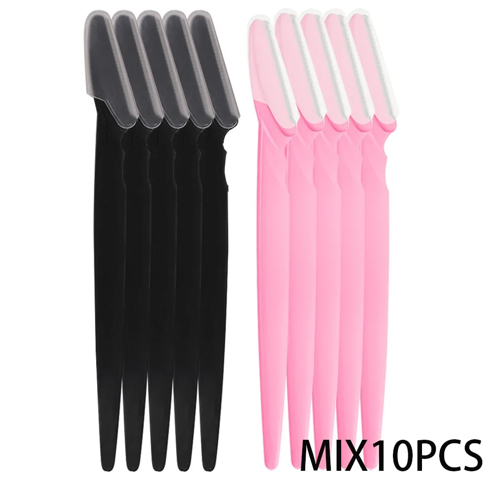 Razor Set Eyebrow Multipurpose Face Razors For Women and Men Dermaplaning Tool Easy To Use Cutter Shaver Blades Makeup Tools